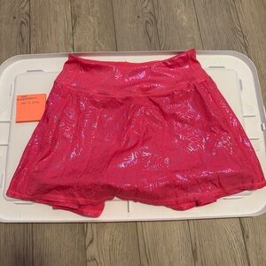 Crowned Aurora Pink Skort